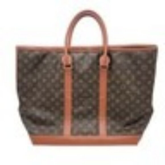 LOUIS VUITTON Monogram Sac Weekend GM Tote Bag M42420 LV Auth 136356 - Picture 1 of 16